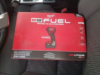 Milwaukee m18 fuel surge 1/4" hex hydraulic driver kit