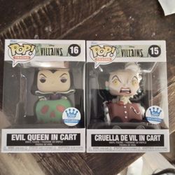 FUNKO POP DISNEY VILLIANS $40 ALL 3