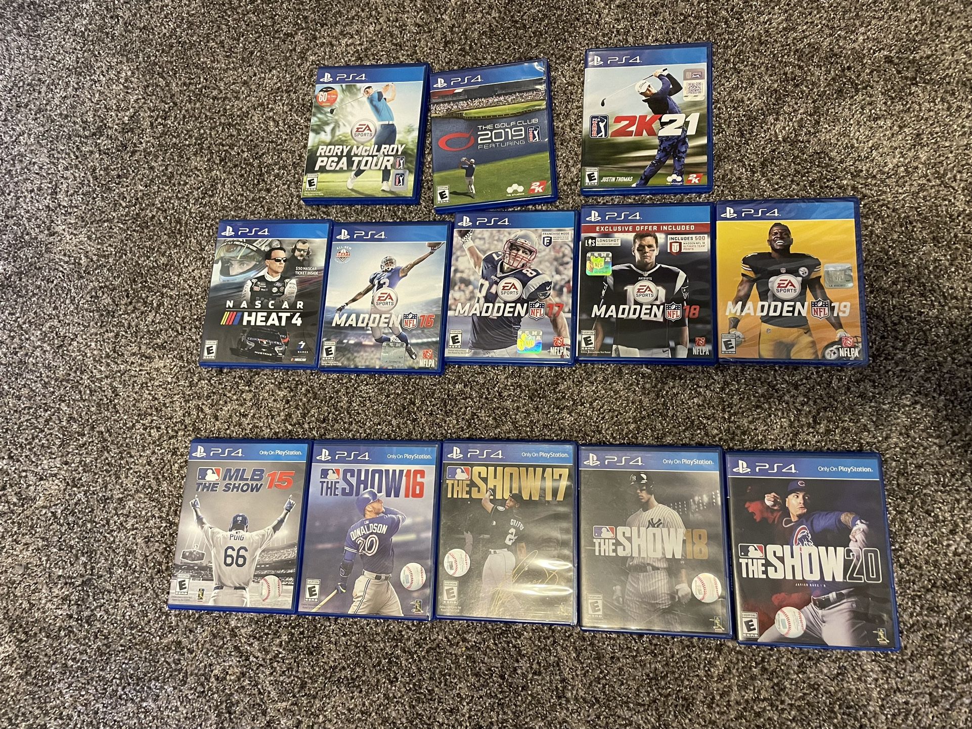 Various PS4 Games Good Condition