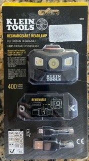 Klein Tools Rechargeable 400 Lumen Headlamp – New