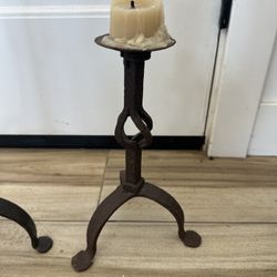 Candle Holder Light Rustic Vintage 