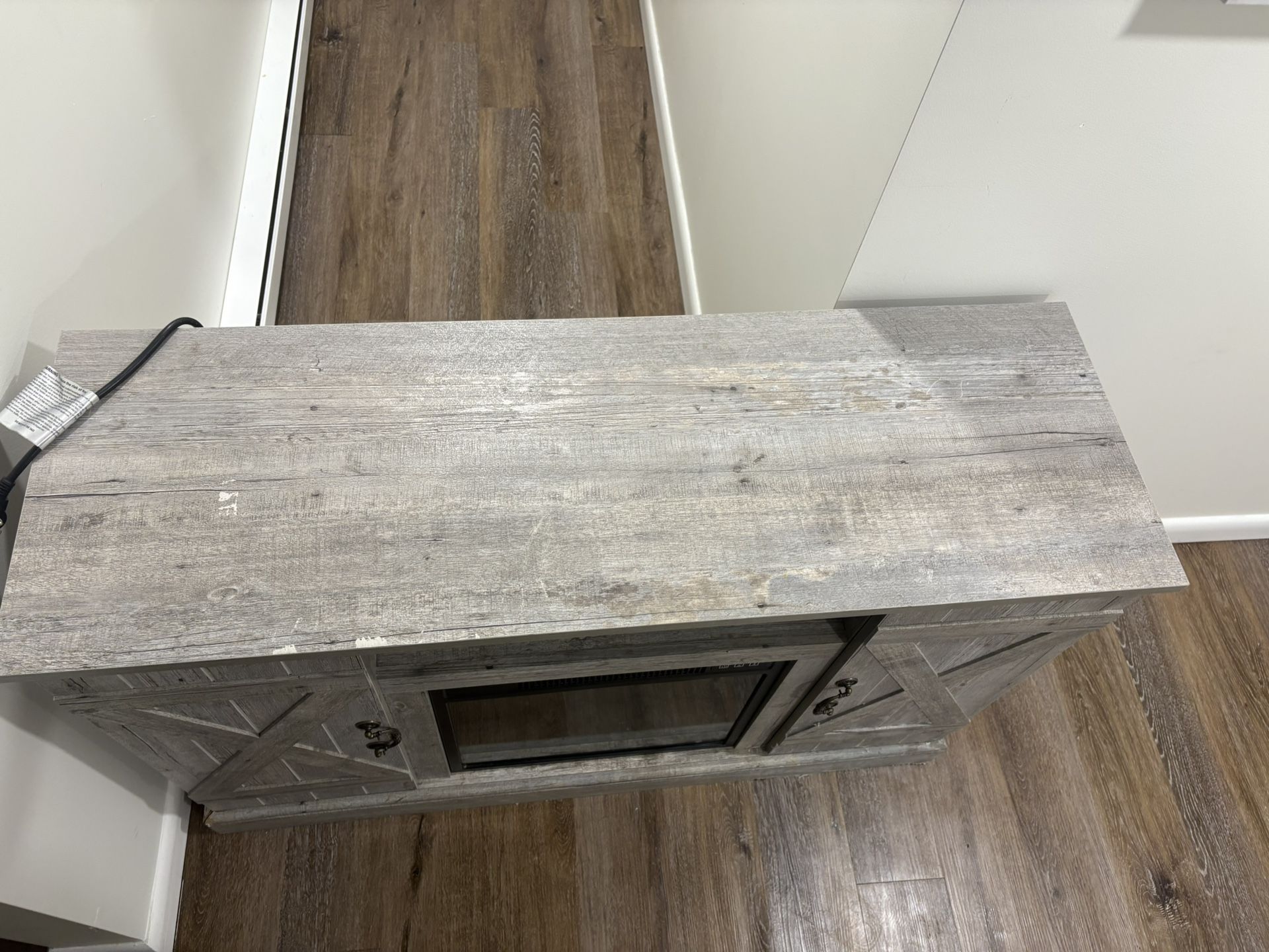 Tv Stand With Fire Place