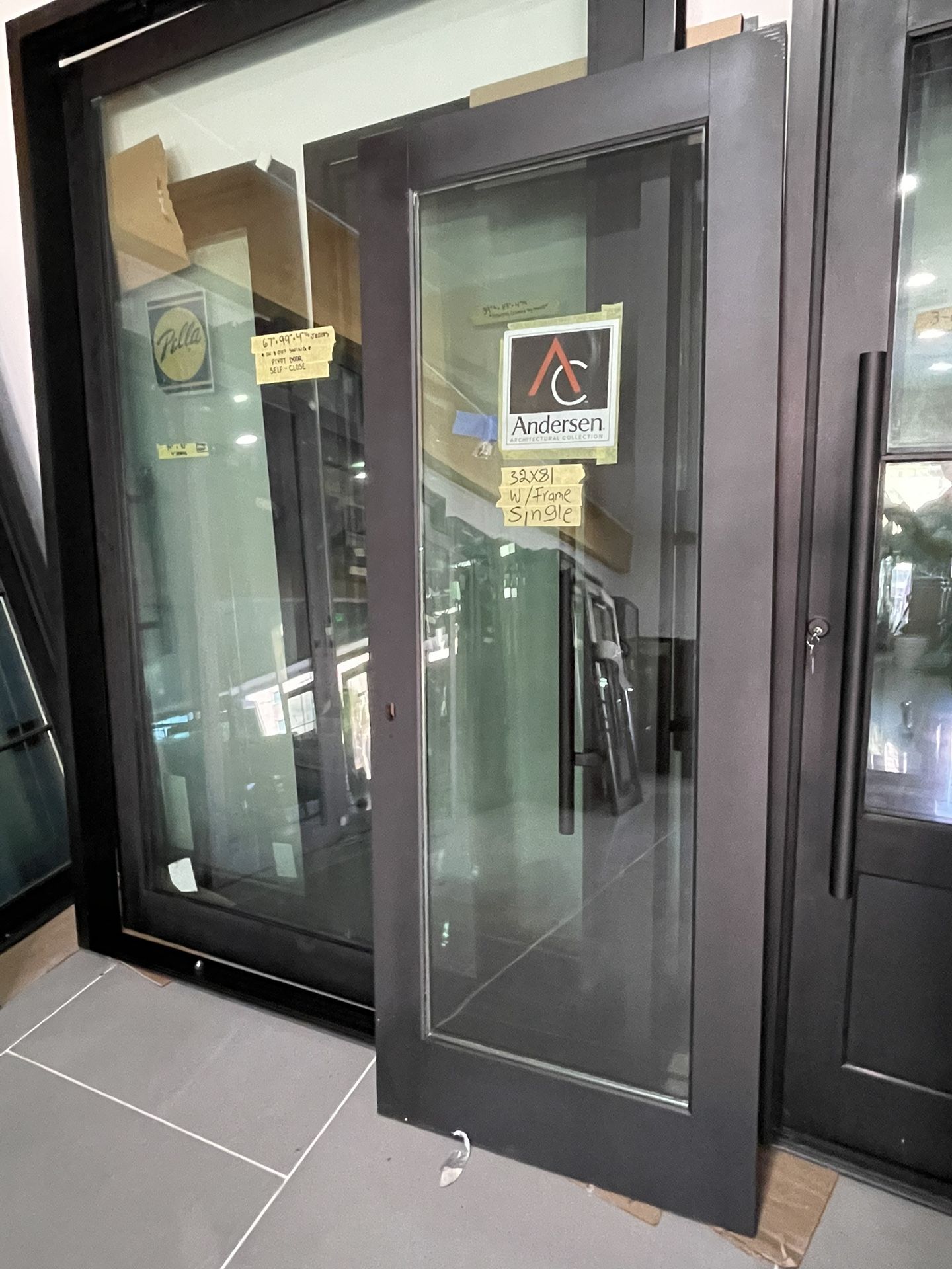 Single Glass Door 32x81