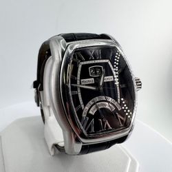 Men’s Maurice Lacroix Masterpiece Jours Retrograde Sterling Silver / Stainless Steel Wrist Watch 11050952