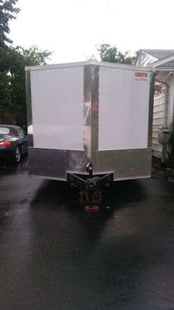 20' 24' 28' 32' Enclosed Vnose Trailers