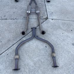 Infiniti Q50 Red Sport 400 OEM Cat-Back Exhaust 