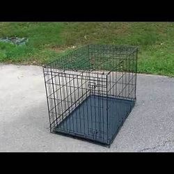 Dog Crate 23” X 16” X 19 “.  $20