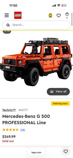 LEGO Technic Mercedes-Benz G 500 Professional Line
