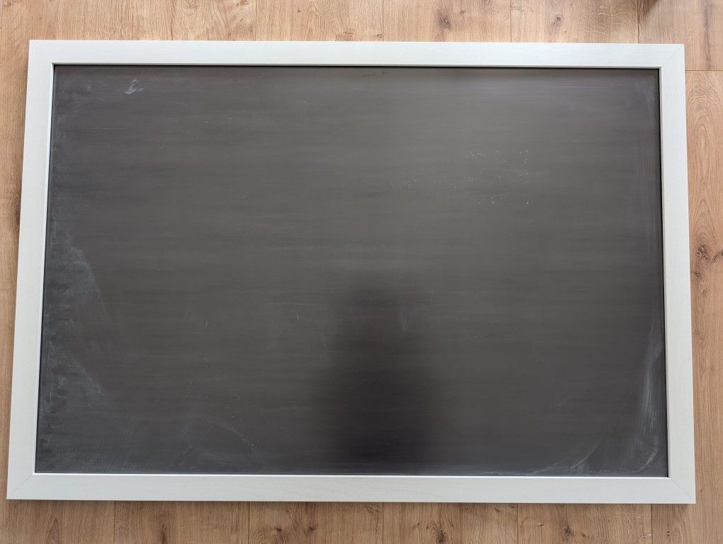 Framed Chalkboard Style Dry Erase Board
