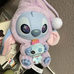 Stitch Miniso Eat Before You Sleep Plush Pendant 