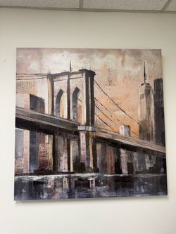 2 Large Canvas Wall Art