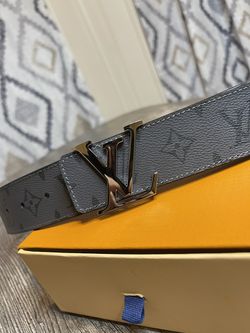 Louis Vuitton LV Shape Reversible Belt Clouds Monogram 40mm Blue Size  105/42in for Sale in San Diego, CA - OfferUp