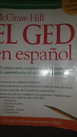 Mc Graw-Hill GED en Espanol.