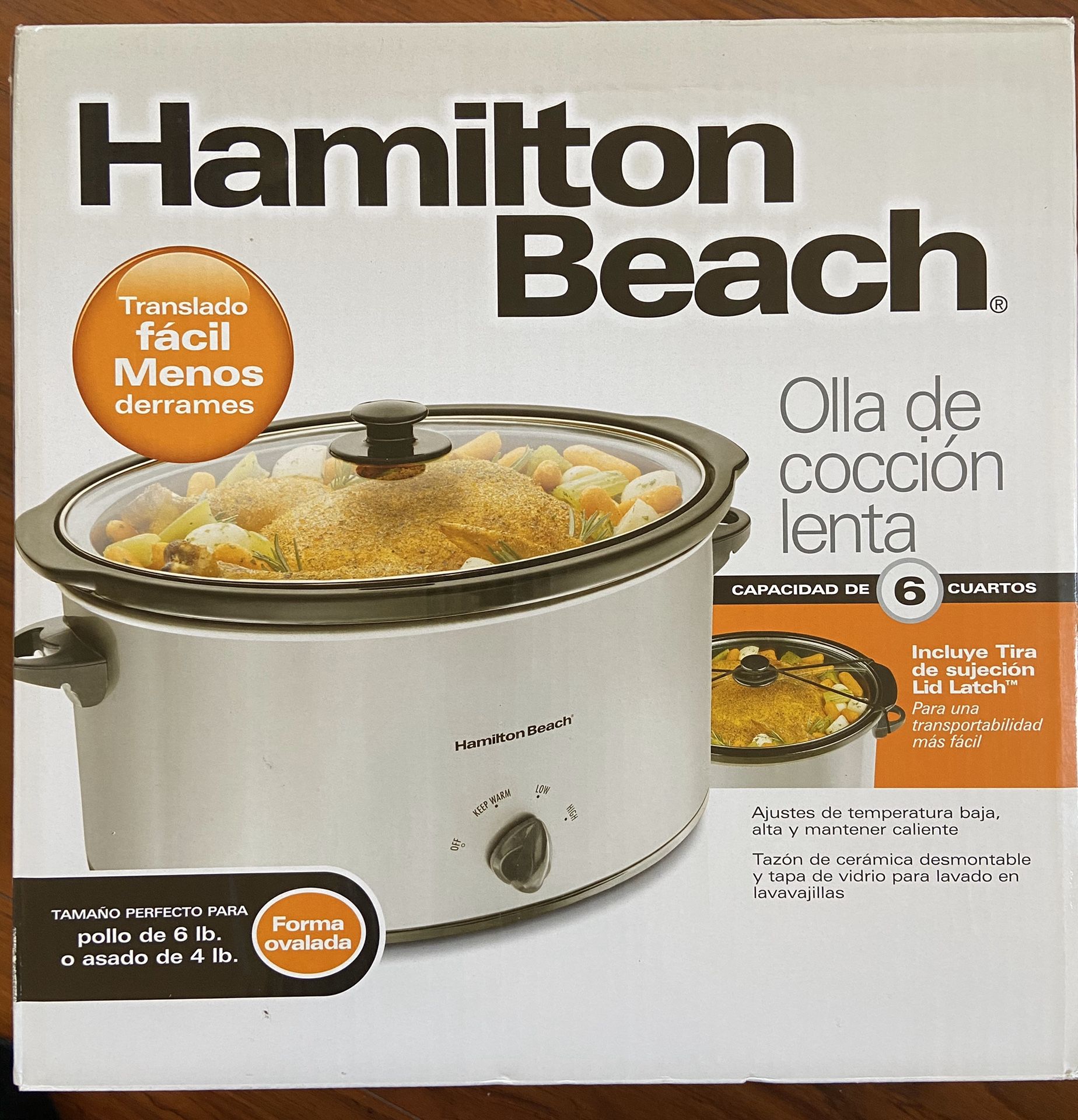 NEW Slow Cooker/ Olla de cocina lenta Nueva