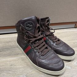 Authentic Gucci Hightop Shoes