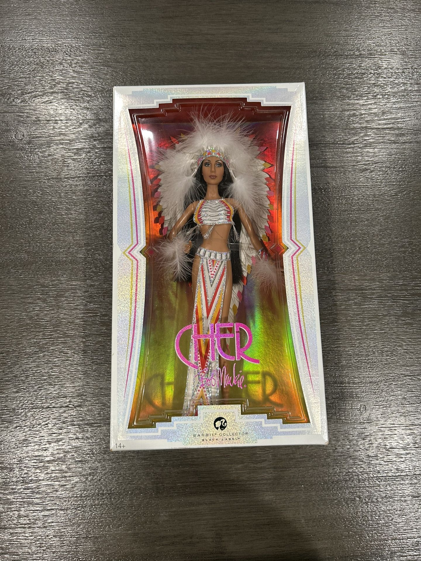 🌟70s Cher Black Label Barbie Doll, 2007 Mattel L3548