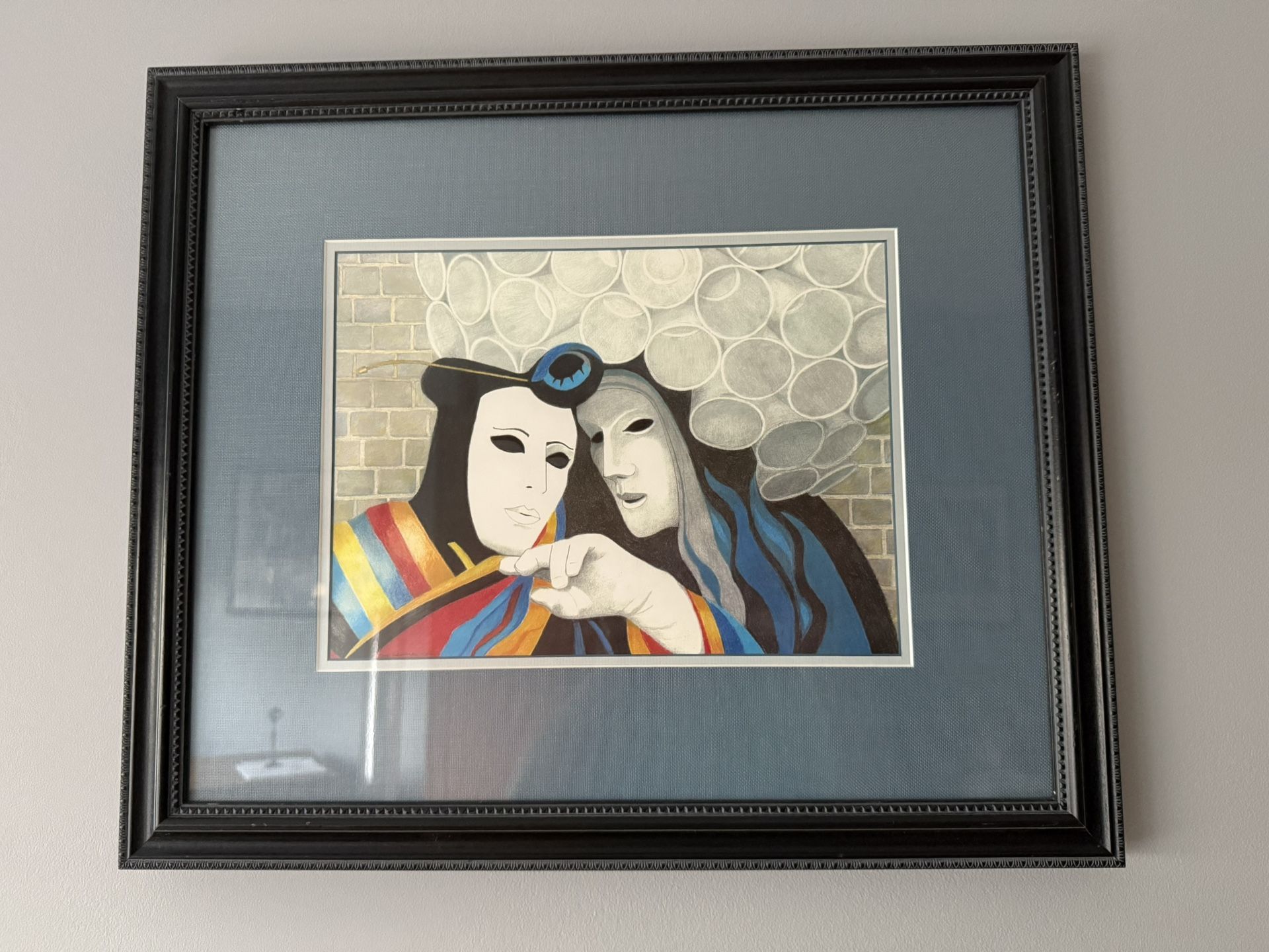 Good And Evil Framed Picture