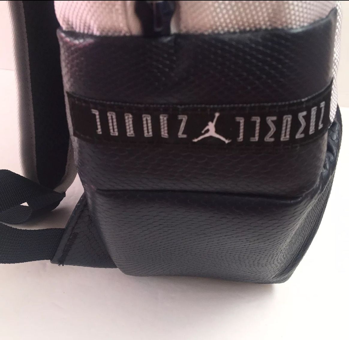 Nike Air Jordan Retro 11 Concord Jumpman Backpack Bag White Navy