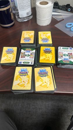 Pokemon Code Cards about 760 codes