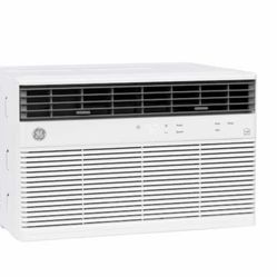 GE 10,000 BTU 115-Volt Smart Window Air Conditioner for 450 sq ft Rooms with WiFi and Remote in White, ENERGY STAR