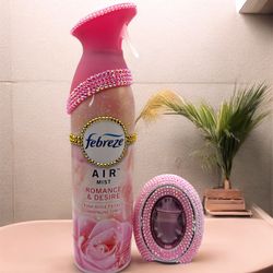Crystal Febreze Romance & Desire Air Mist | Small Spaces Bundle