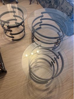 Modern Coffee Table With End Tables