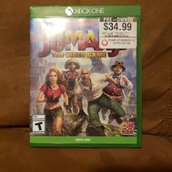 Jumanji the video game for Xbox One 