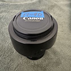 Canon 17-40 L Lens Like New