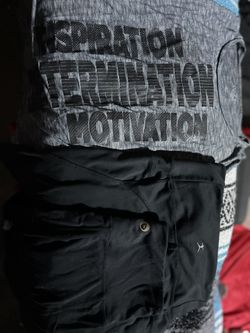 Workout Top And two biker shorts