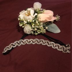 Headband Rhinestone For Brides Or Bridemaids
