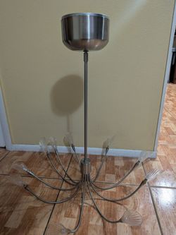 Modern Lite Source 10-Arm Flexible Pendant Chandelier (Medusa / Octopus Style)
