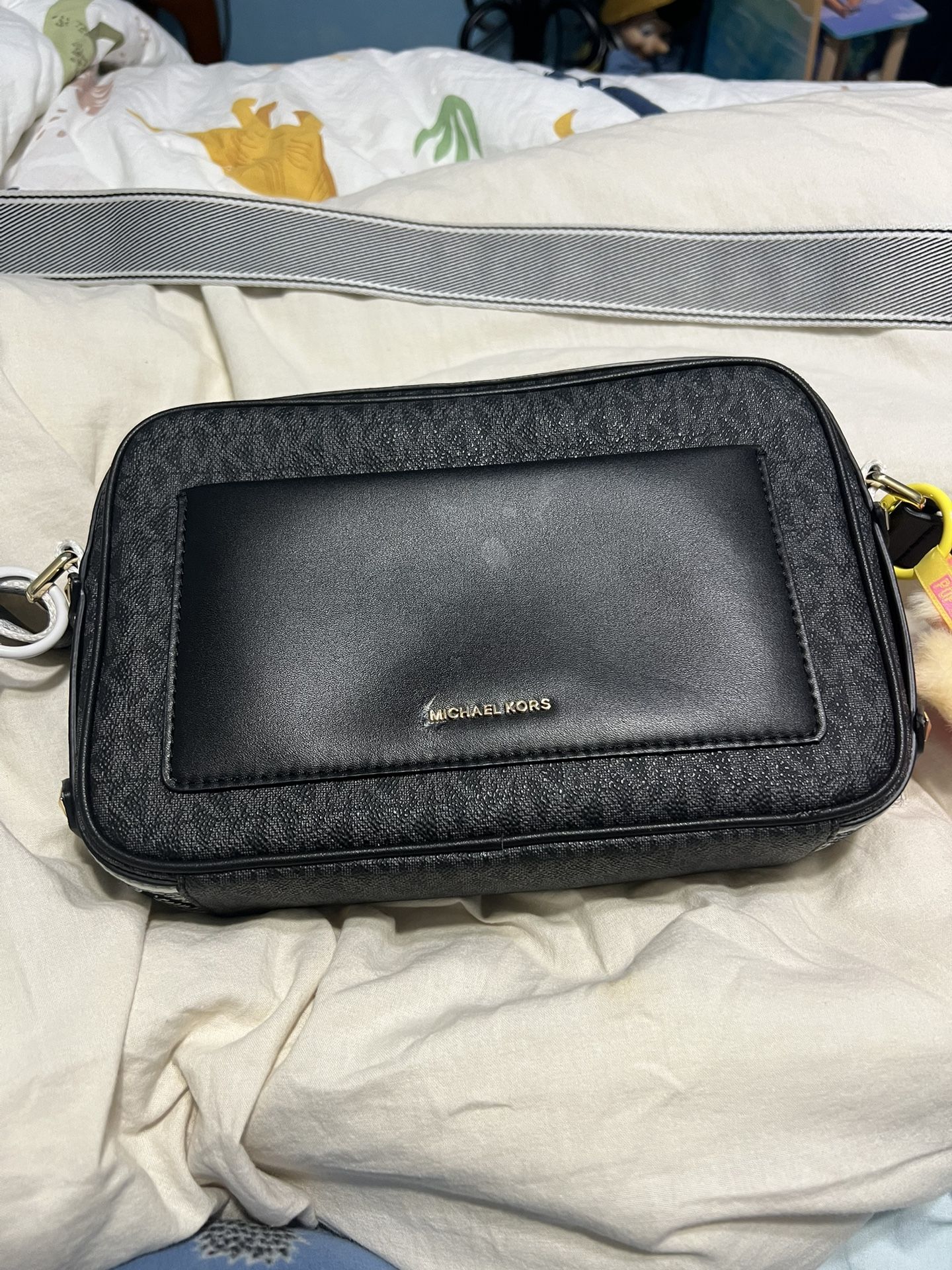 Michael Kors Maeve Large Signature Logo Crossbody Bag