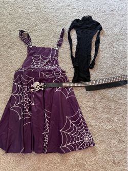 SHEIN Dress Belt and Fishnet Top ALL FOR