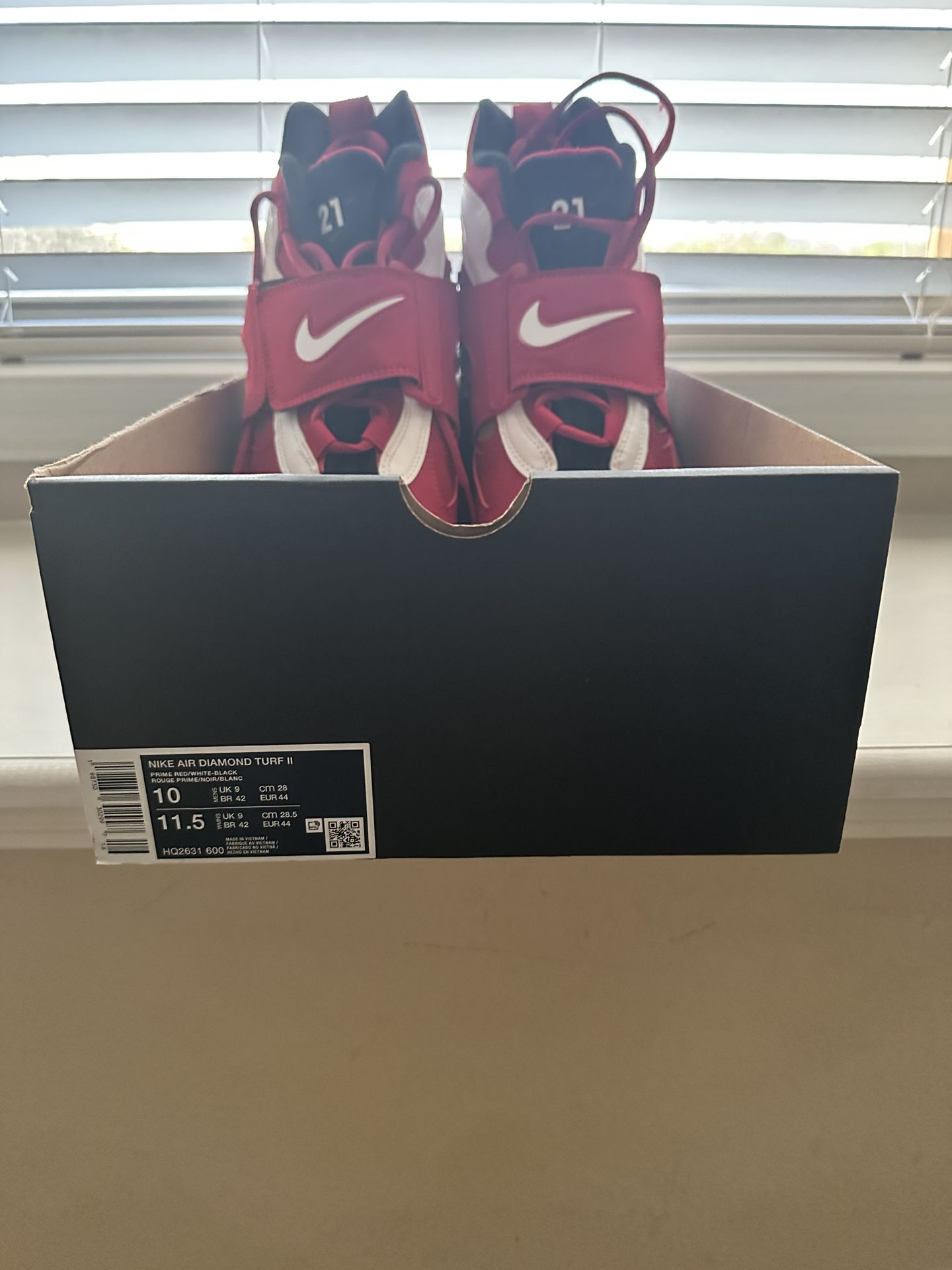 🔥 Nike Diamond Turf II Fire Red 🔥