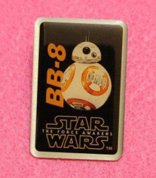 Disney Star Wars "BB-8" Lapel/Hat/Tie Pin (UNUSED)😇 MINT CONDITION!👀 Please Read Description.