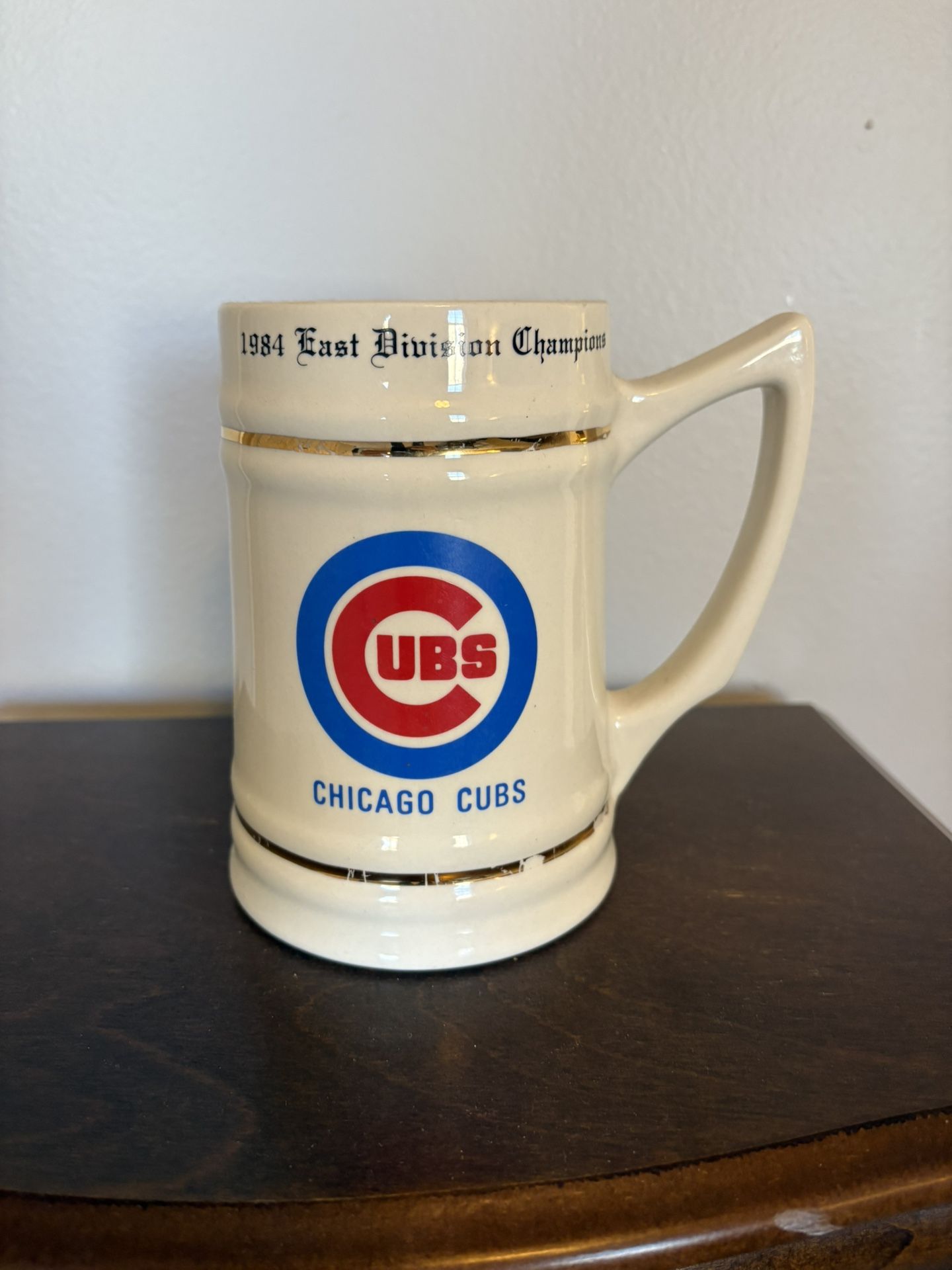 1984 Chicago Cubs Beer Stein