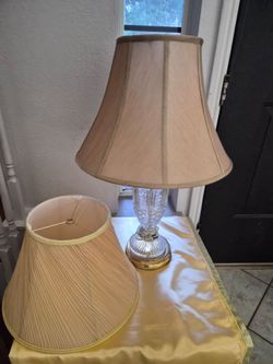 Glass Lamp with Shades