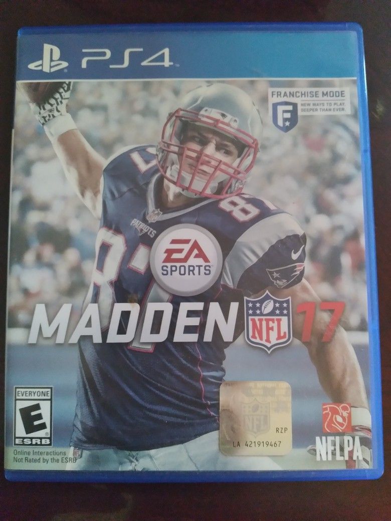 Madden 17 PS4 Game