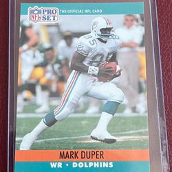 1990 Pro Set Mark Duper Miami Dolphins #559