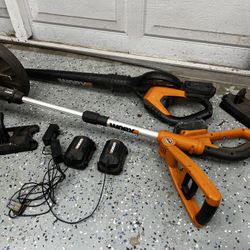 Leaf Blower And Weed Eater