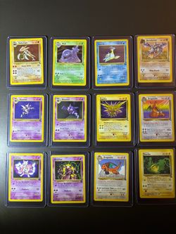 1999 Fossil & Promo Pokemon - Lot of 12 Cards