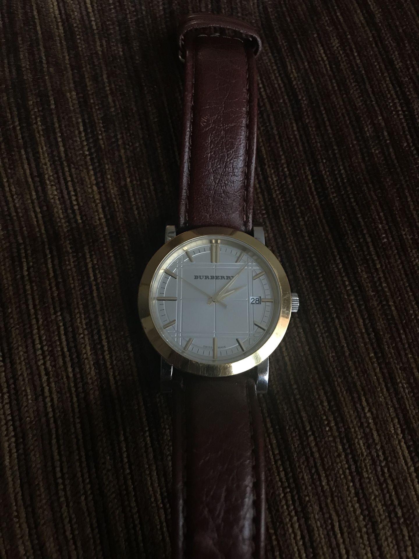 Men’s Burberry watch