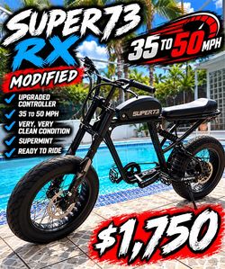 Super73 rx today only 1500$