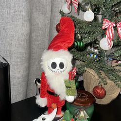 DISNEY HOLIDAY COLLECTIBLES 14" NUTCRACKER NIGHTMARE BEFORE CHRISTMAS JACK ZERO