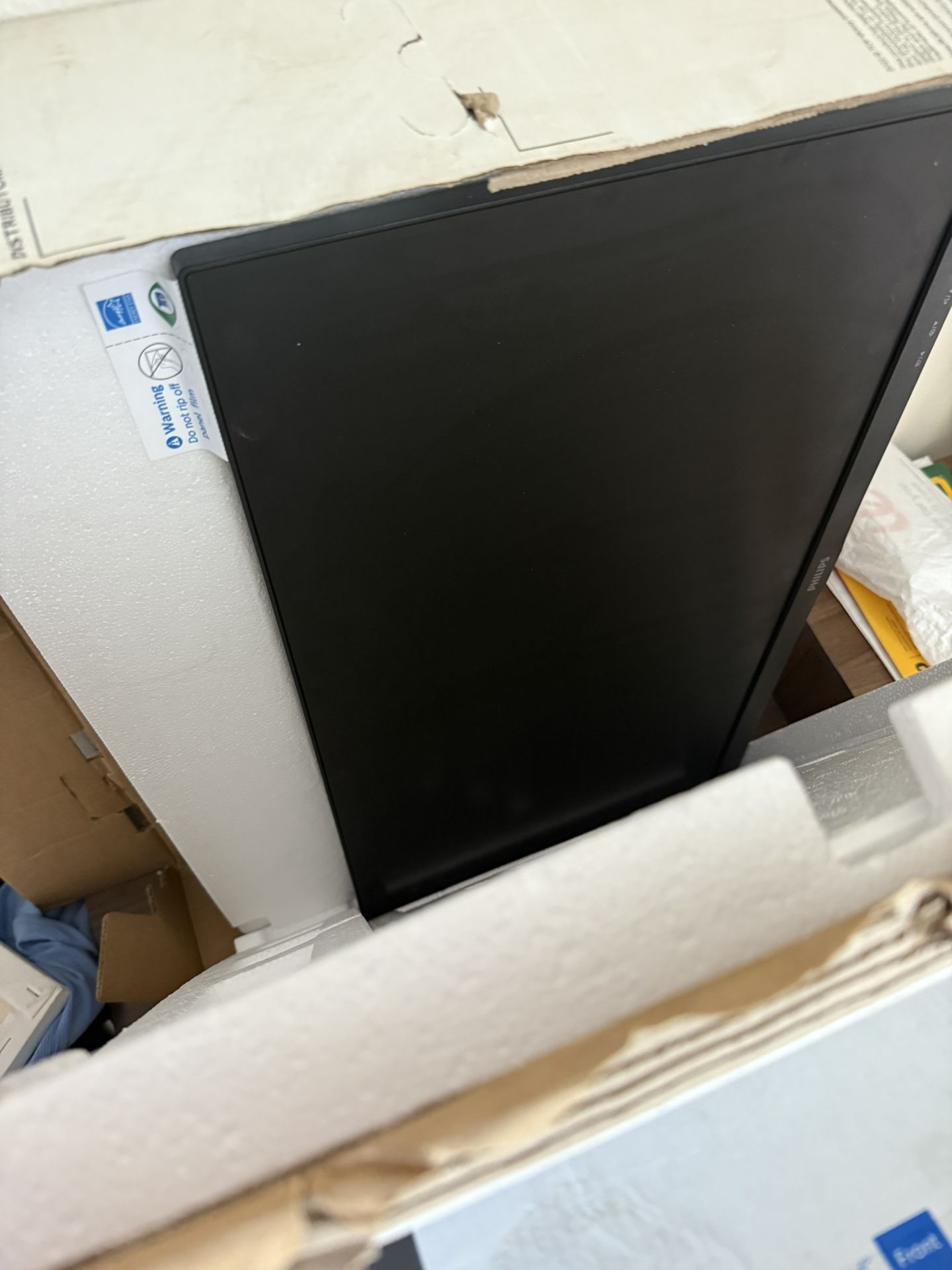 (2) Philips V-Line 27” Monitors