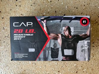 20 pound CAP Weighted Vest (new)