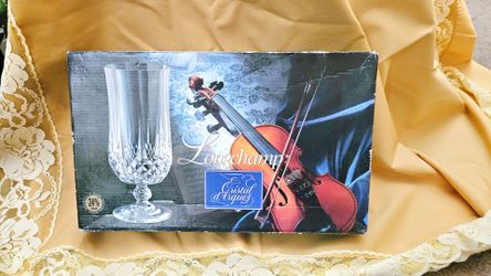 Set of 4 Cristal d'Arques "Longchamp" Iced Tea Glasses