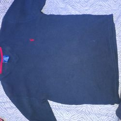 Polo Ralph Lauren Black Long Sleeve Shirt Large