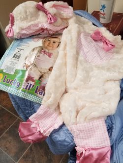 Adorable baby lamb Halloween costume 0-6 months size
