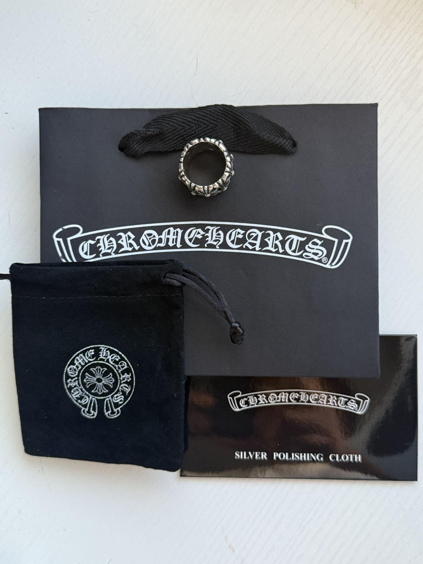 Chrome Hearts Cemetery Ring 